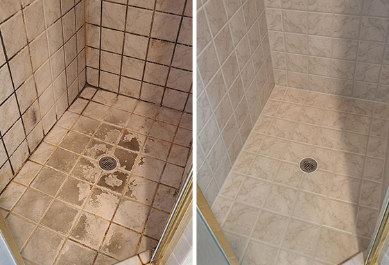 Shower Grout After