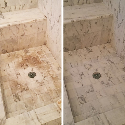 Marble Shower Restoration