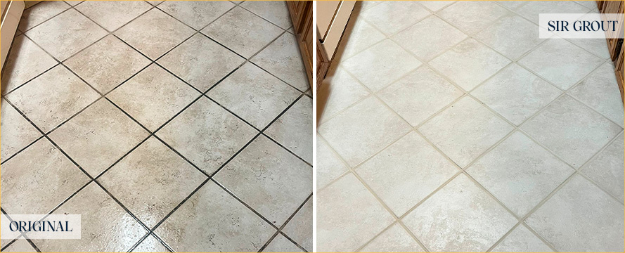 Floor Restored by Our Expert Tile and Grout Cleaners in Gibsonia, PA