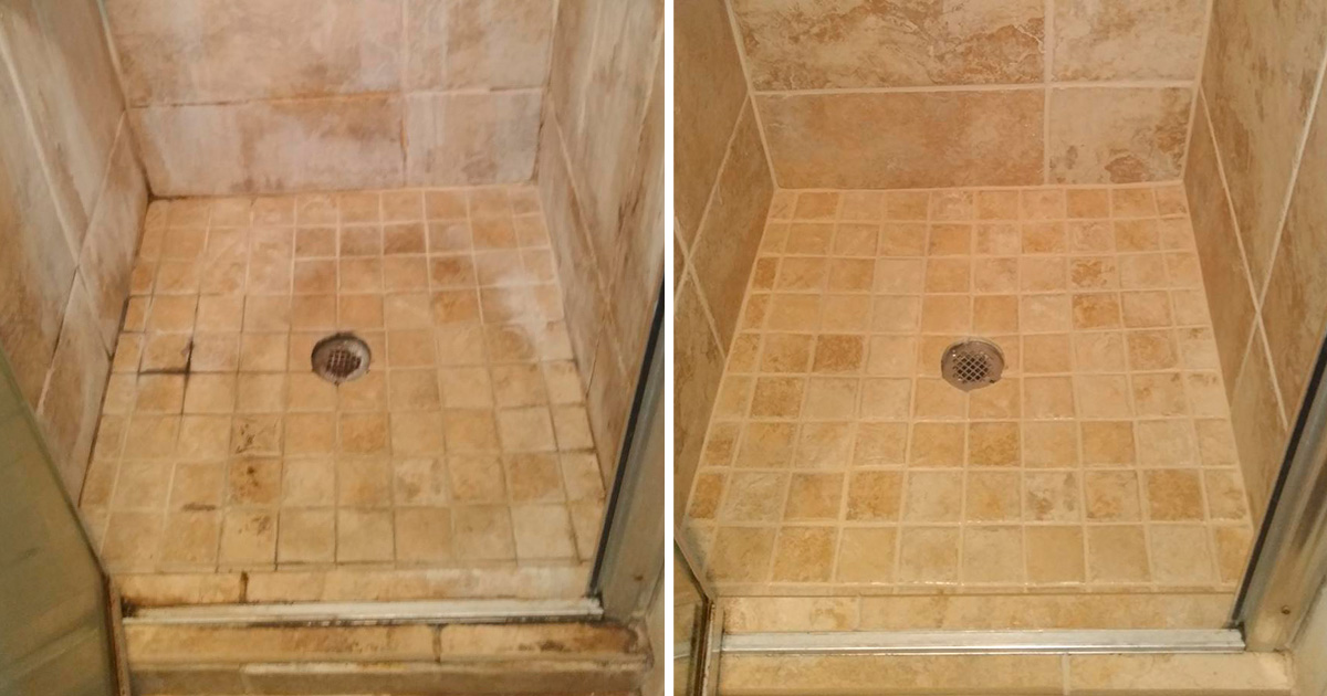 Our Tile and Grout Cleaners Gave This Shower in Pittsburgh PA a