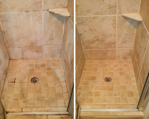 Shower Restored by Our Tile and Grout Cleaners in Pittsburgh, PA