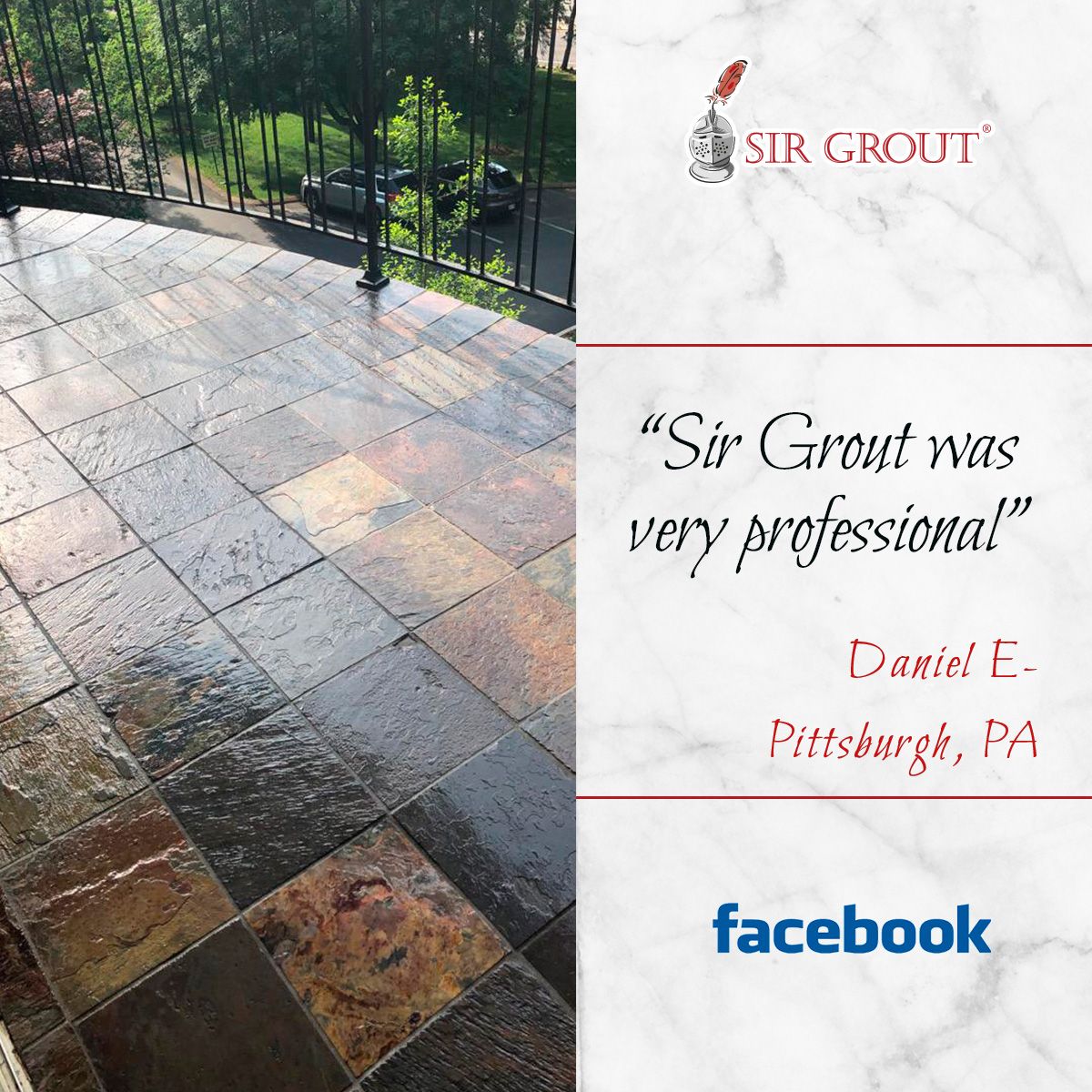 Sir Grout was very professional